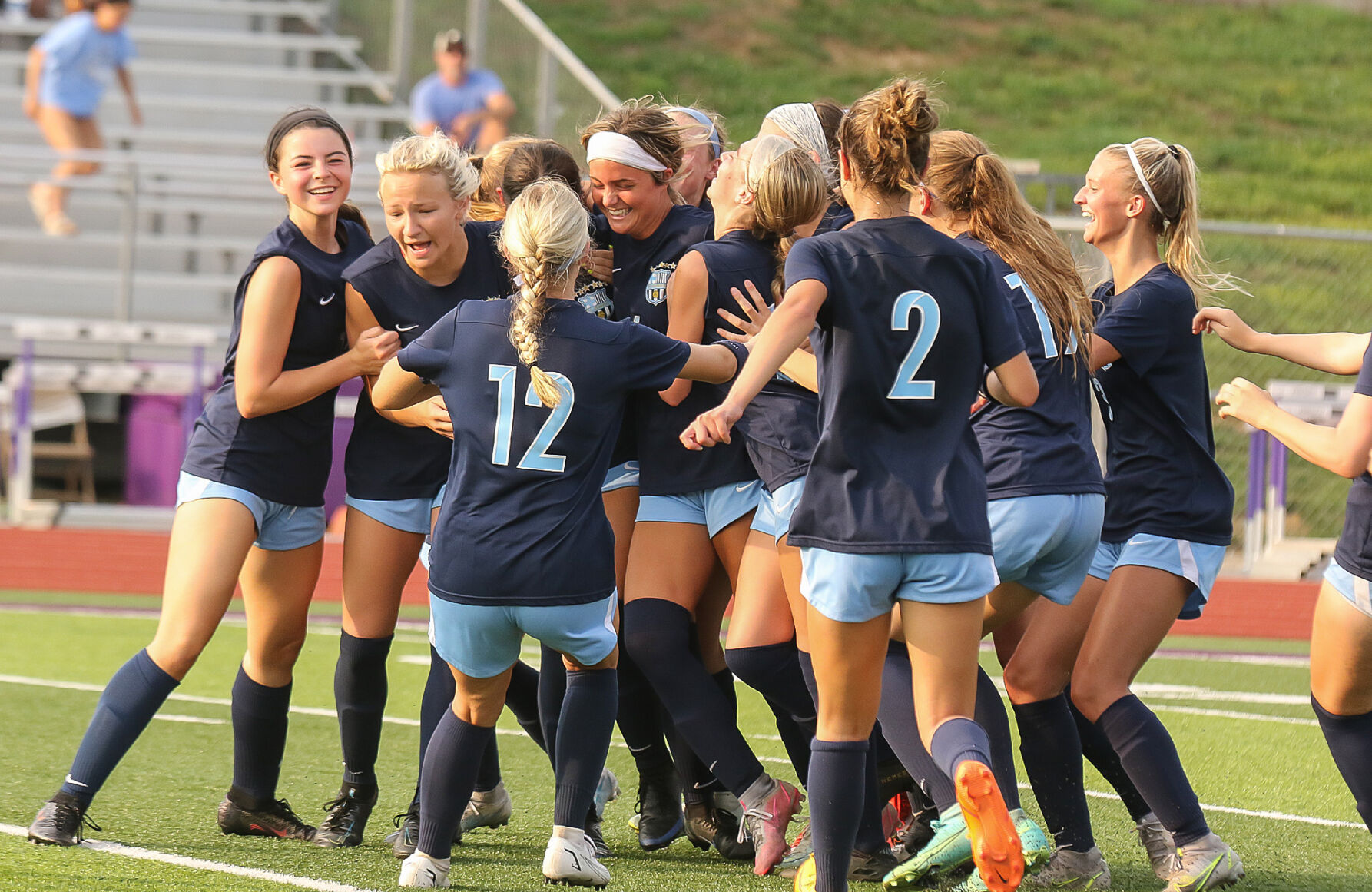 St. Dominic vs. Liberty girls soccer